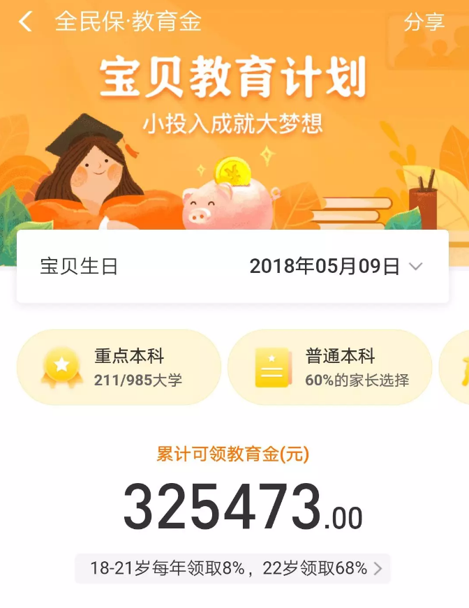 支付寶全民保教育金靠譜嗎？坑不坑看完才知道